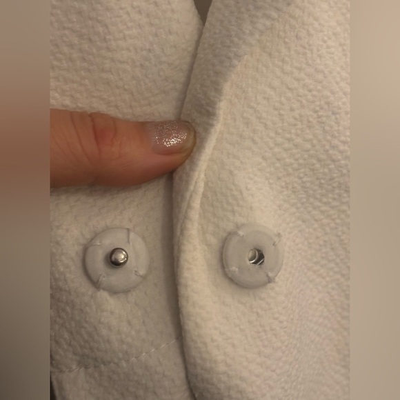 RW&CO Cream Textured Oversized Blazer • Minimalist Quiet Luxury Timeless M/L Fit - Picture 8 of 13